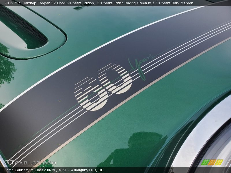  2019 Hardtop Cooper S 2 Door 60 Years Edition Logo