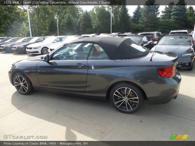 Mineral Grey Metallic / Oyster 2020 BMW 2 Series 230i xDrive Convertible