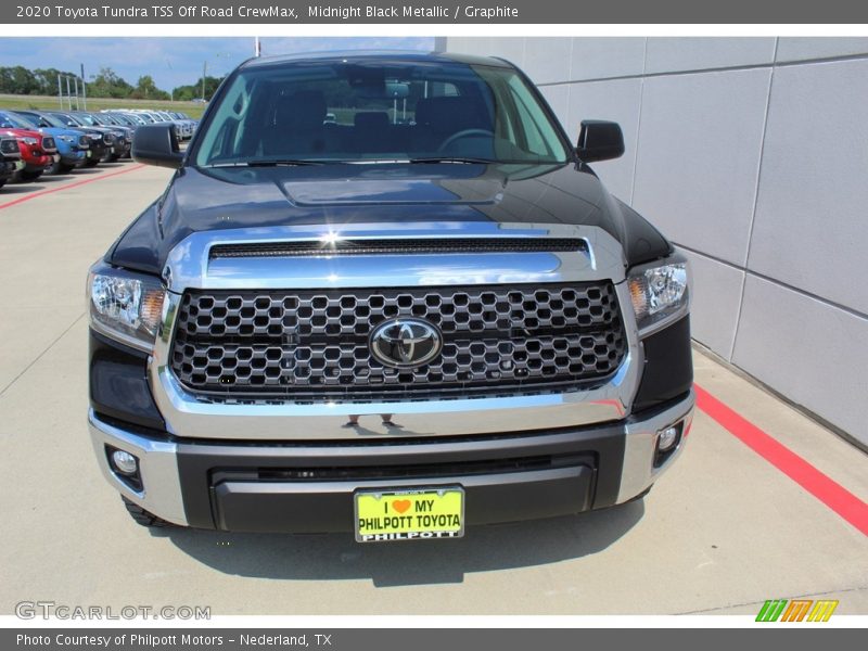 Midnight Black Metallic / Graphite 2020 Toyota Tundra TSS Off Road CrewMax