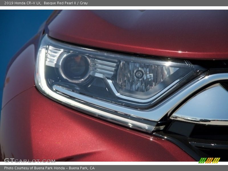 Basque Red Pearl II / Gray 2019 Honda CR-V LX