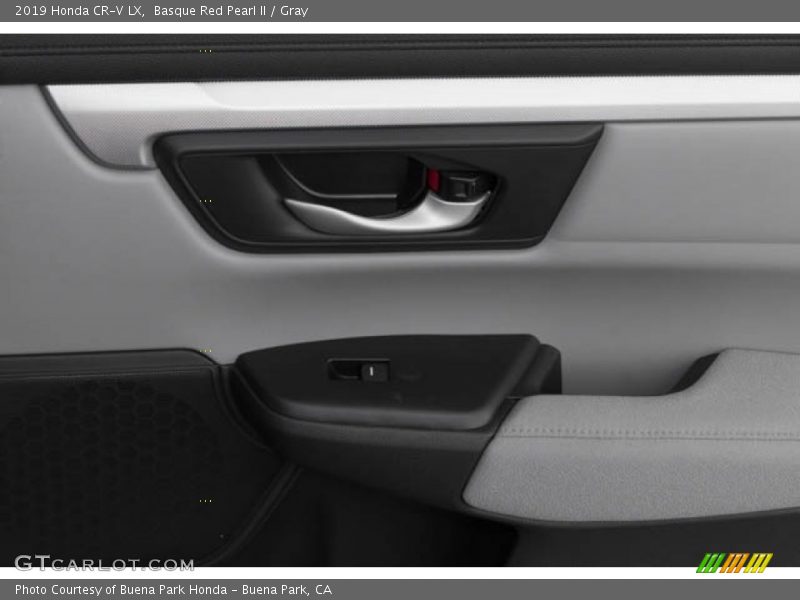Basque Red Pearl II / Gray 2019 Honda CR-V LX