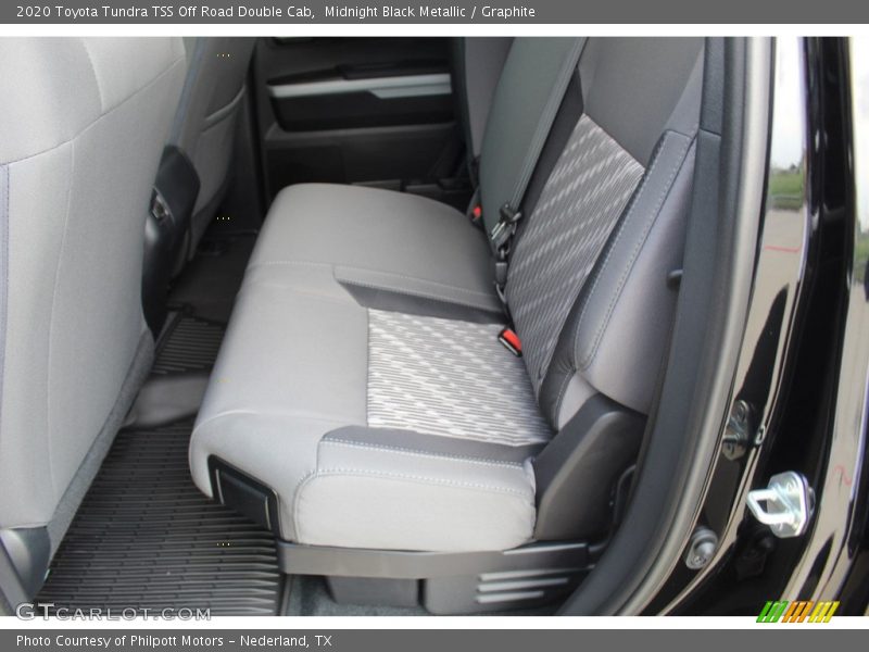 Rear Seat of 2020 Tundra TSS Off Road Double Cab