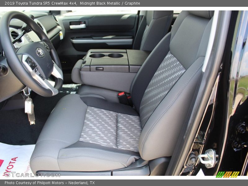Midnight Black Metallic / Graphite 2019 Toyota Tundra SR5 CrewMax 4x4
