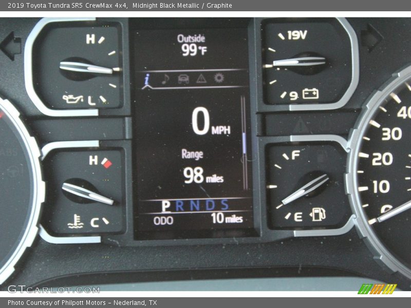 Midnight Black Metallic / Graphite 2019 Toyota Tundra SR5 CrewMax 4x4