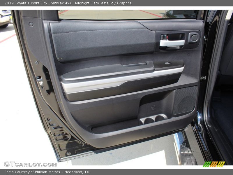 Midnight Black Metallic / Graphite 2019 Toyota Tundra SR5 CrewMax 4x4