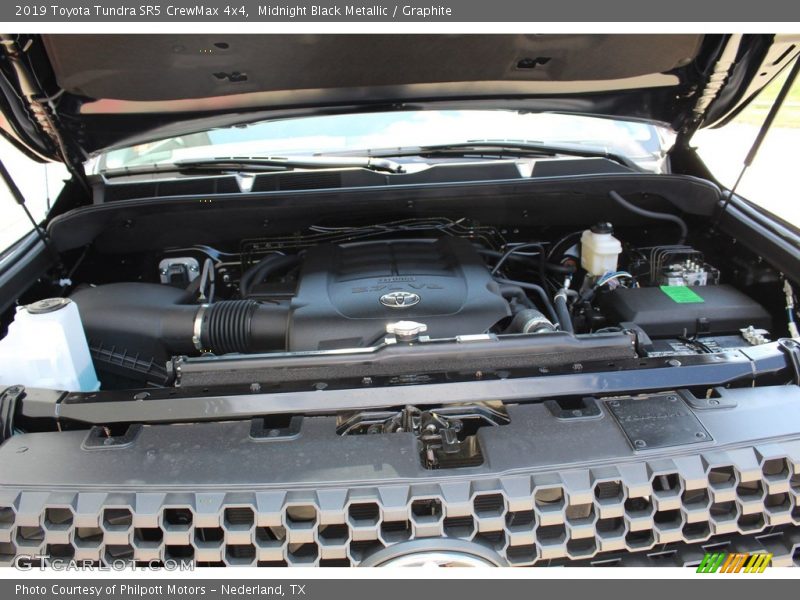 Midnight Black Metallic / Graphite 2019 Toyota Tundra SR5 CrewMax 4x4