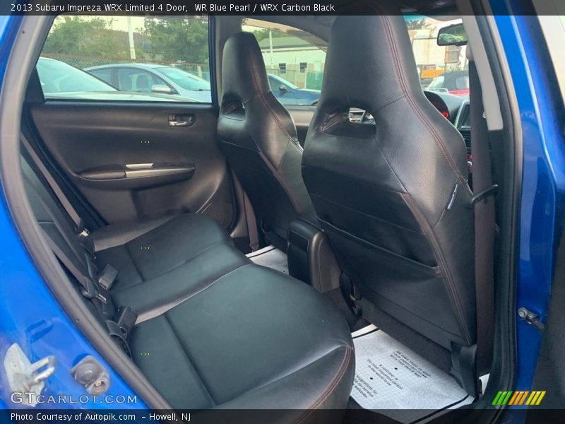 WR Blue Pearl / WRX Carbon Black 2013 Subaru Impreza WRX Limited 4 Door