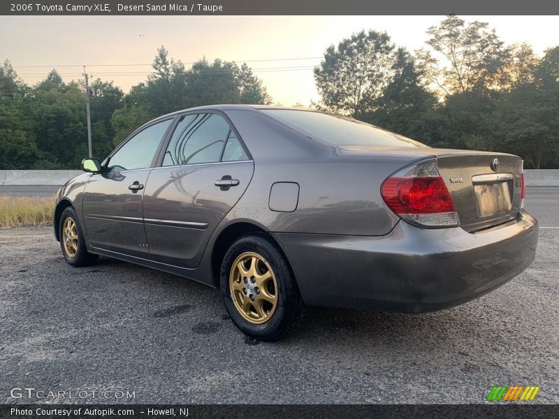 Desert Sand Mica / Taupe 2006 Toyota Camry XLE