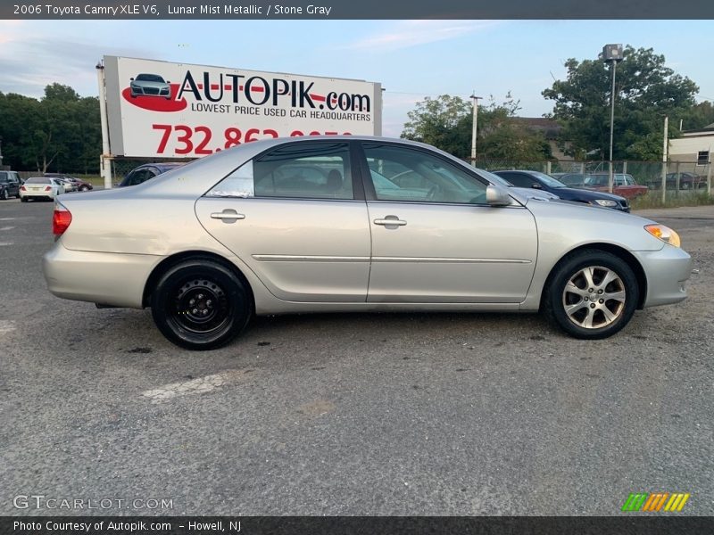 Lunar Mist Metallic / Stone Gray 2006 Toyota Camry XLE V6