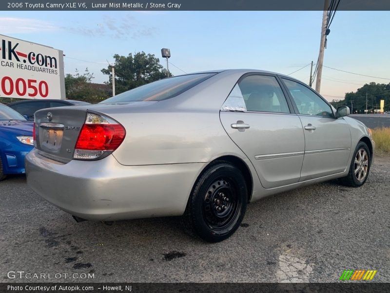 Lunar Mist Metallic / Stone Gray 2006 Toyota Camry XLE V6
