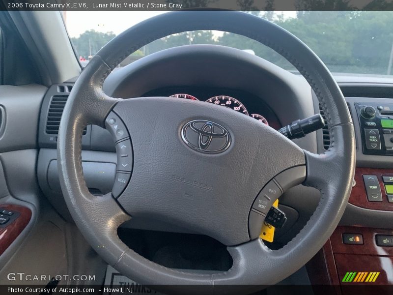 Lunar Mist Metallic / Stone Gray 2006 Toyota Camry XLE V6