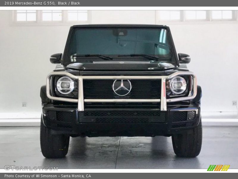 Black / Black 2019 Mercedes-Benz G 550