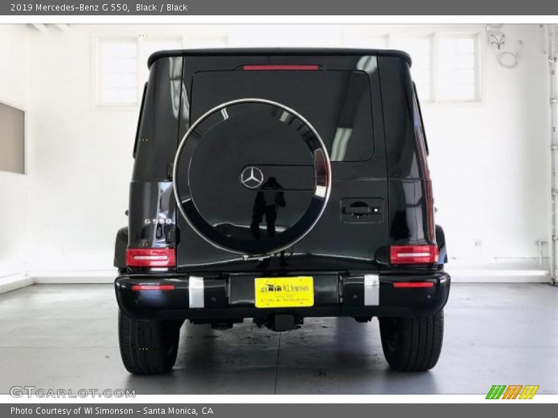 Black / Black 2019 Mercedes-Benz G 550