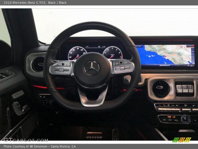 Black / Black 2019 Mercedes-Benz G 550