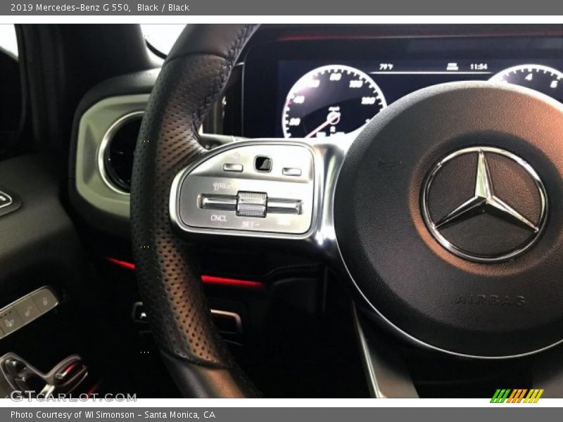  2019 G 550 Steering Wheel