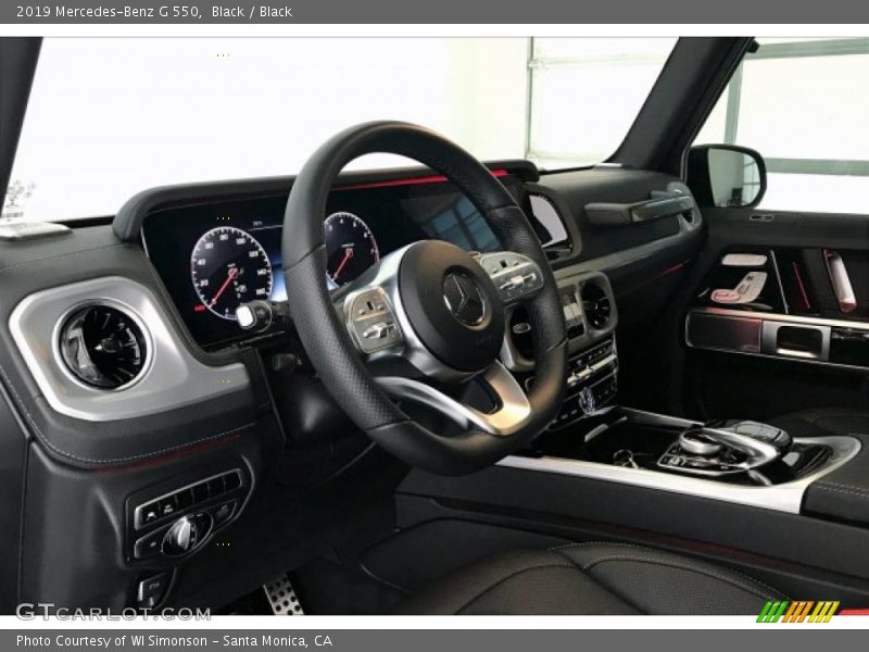 Black / Black 2019 Mercedes-Benz G 550