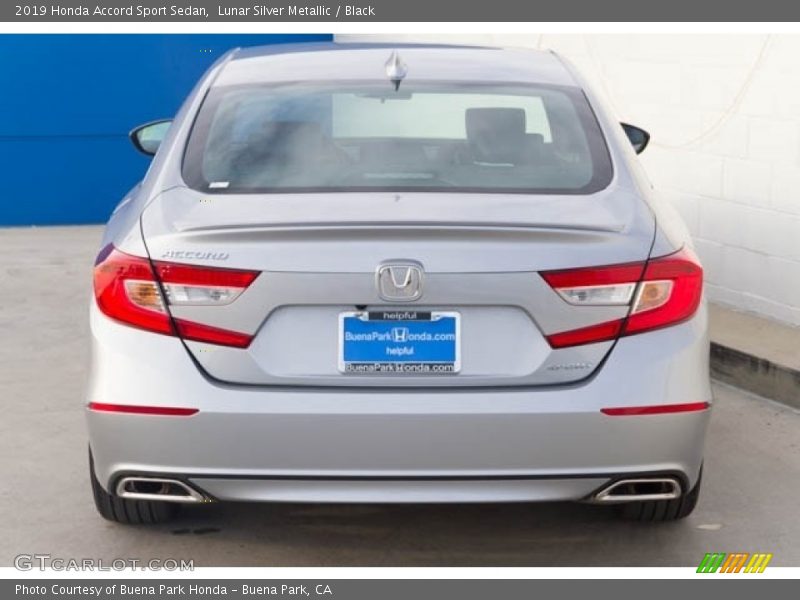 Lunar Silver Metallic / Black 2019 Honda Accord Sport Sedan