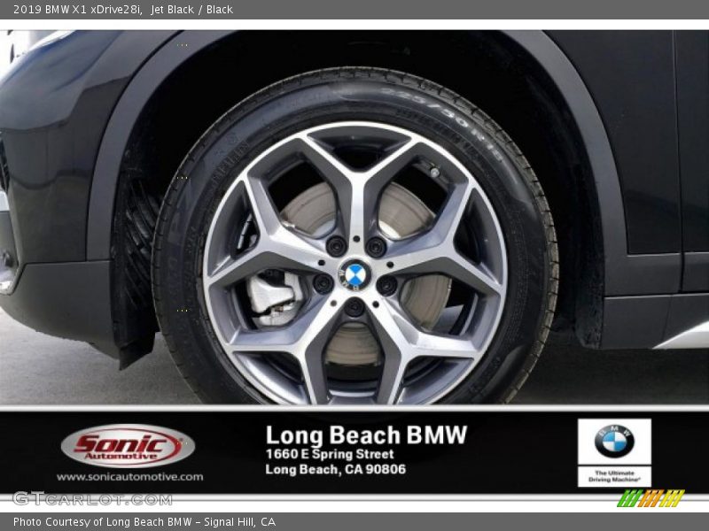 Jet Black / Black 2019 BMW X1 xDrive28i