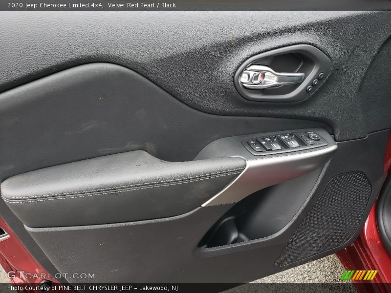 Velvet Red Pearl / Black 2020 Jeep Cherokee Limited 4x4