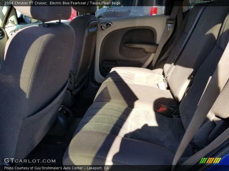 Electric Blue Pearlcoat / Taupe/Pearl Beige 2004 Chrysler PT Cruiser