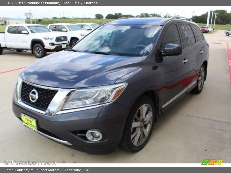 Dark Slate / Charcoal 2014 Nissan Pathfinder Platinum