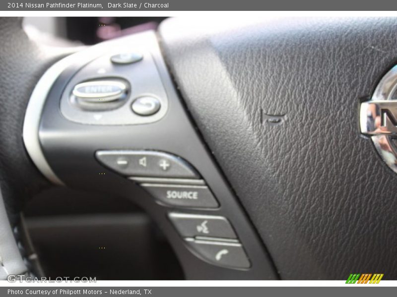 Dark Slate / Charcoal 2014 Nissan Pathfinder Platinum