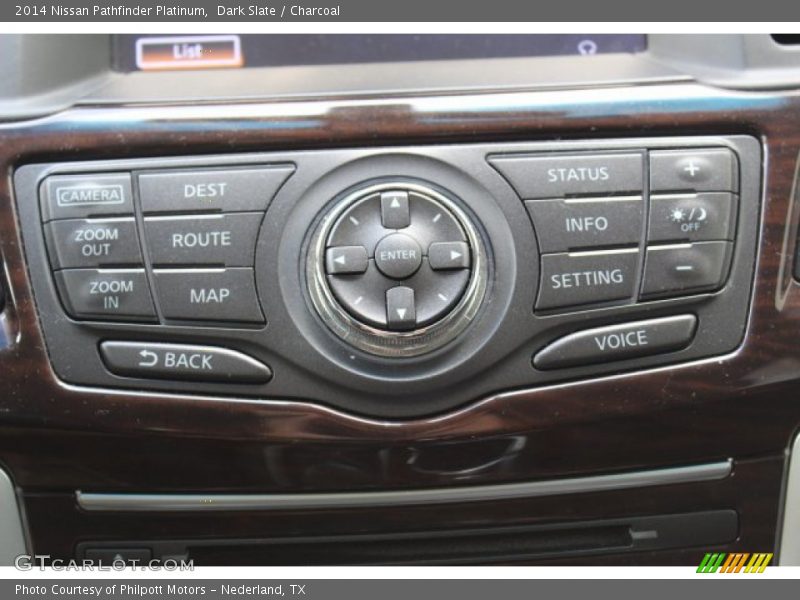Dark Slate / Charcoal 2014 Nissan Pathfinder Platinum