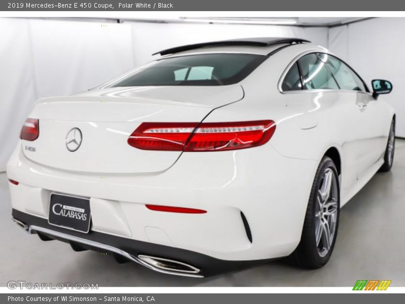 Polar White / Black 2019 Mercedes-Benz E 450 Coupe