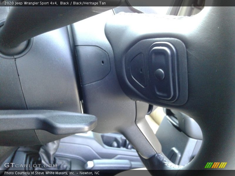 Black / Black/Heritage Tan 2020 Jeep Wrangler Sport 4x4