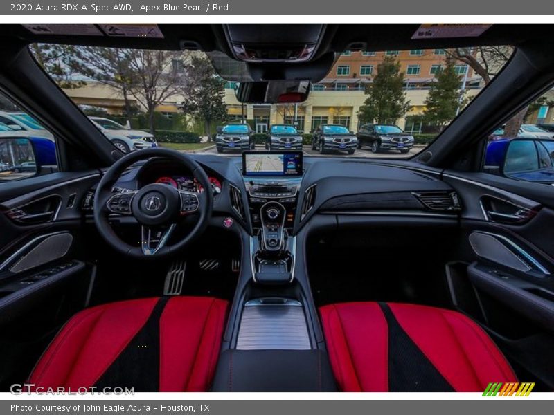 Dashboard of 2020 RDX A-Spec AWD