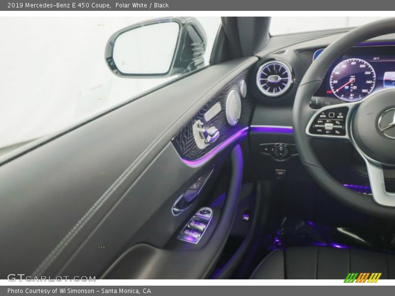 Polar White / Black 2019 Mercedes-Benz E 450 Coupe