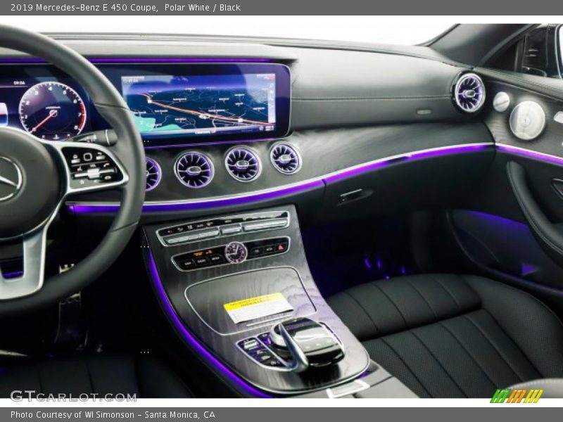 Polar White / Black 2019 Mercedes-Benz E 450 Coupe