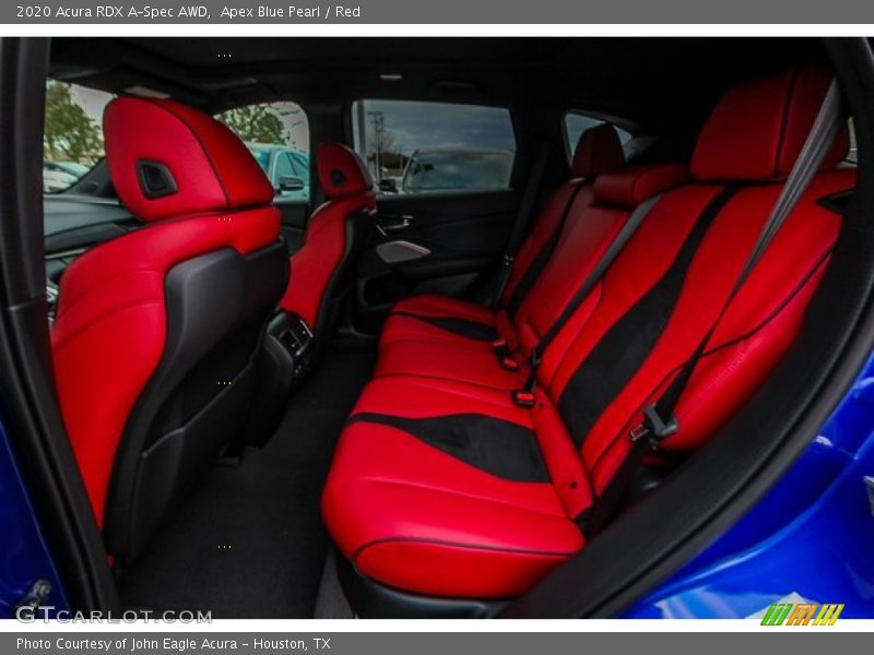 Rear Seat of 2020 RDX A-Spec AWD