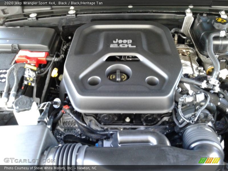  2020 Wrangler Sport 4x4 Engine - 2.0 Liter Turbocharged DOHC 16-Valve VVT 4 Cylinder