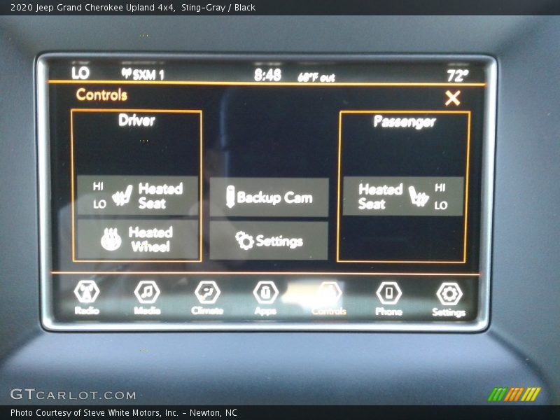 Sting-Gray / Black 2020 Jeep Grand Cherokee Upland 4x4