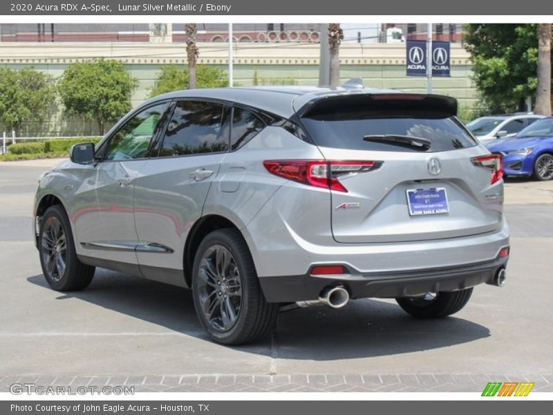 Lunar Silver Metallic / Ebony 2020 Acura RDX A-Spec