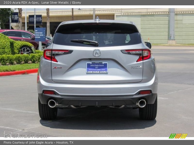 Lunar Silver Metallic / Ebony 2020 Acura RDX A-Spec