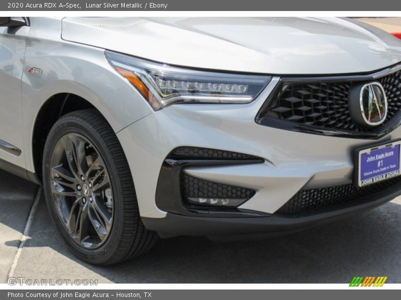 Lunar Silver Metallic / Ebony 2020 Acura RDX A-Spec