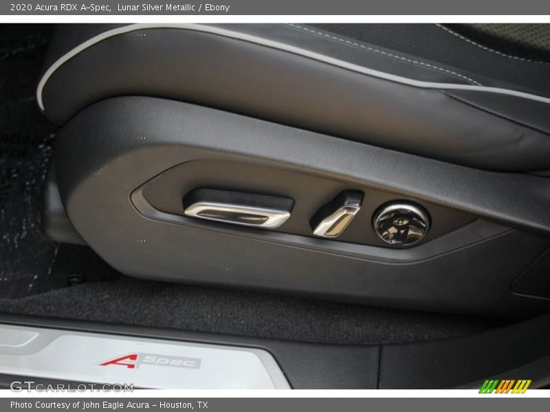 Lunar Silver Metallic / Ebony 2020 Acura RDX A-Spec