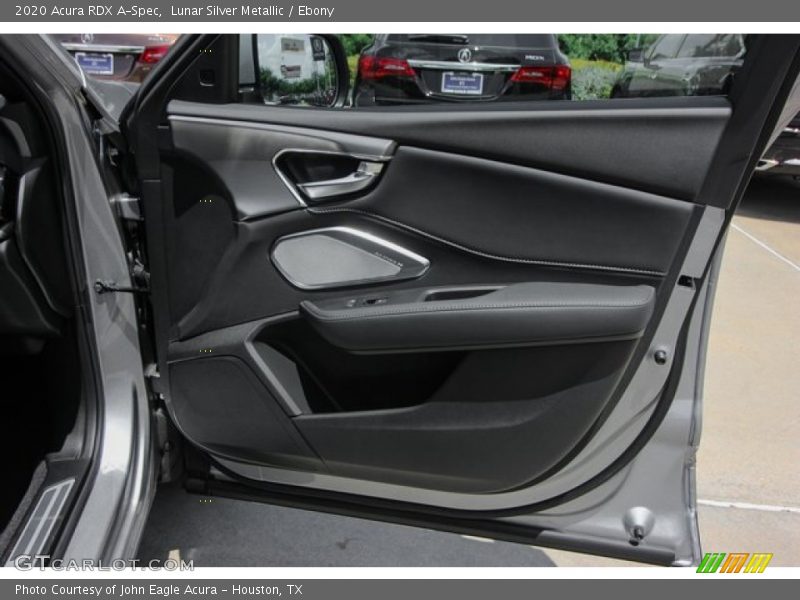 Lunar Silver Metallic / Ebony 2020 Acura RDX A-Spec