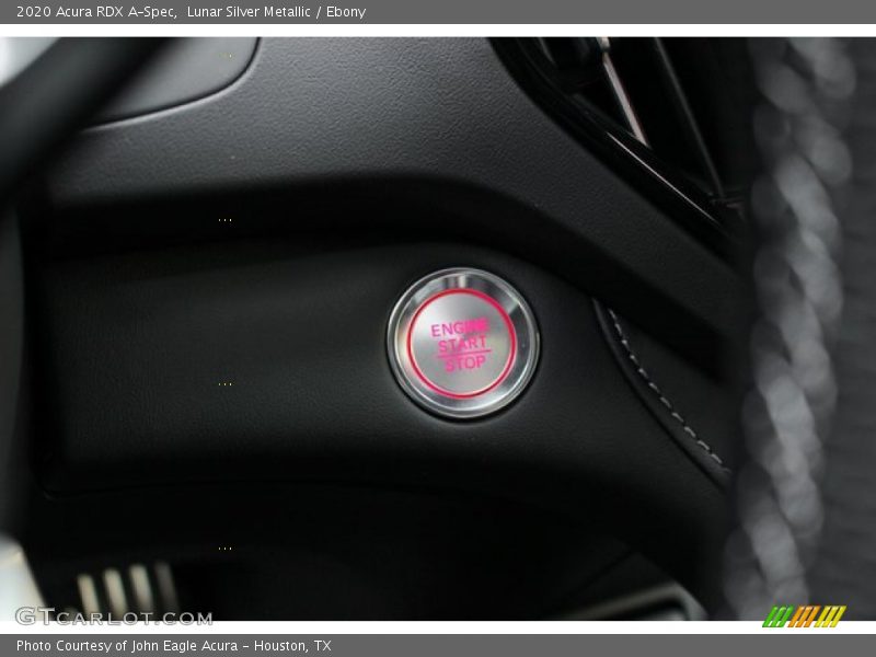 Lunar Silver Metallic / Ebony 2020 Acura RDX A-Spec
