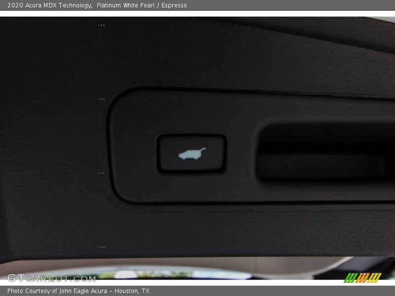 Platinum White Pearl / Espresso 2020 Acura MDX Technology