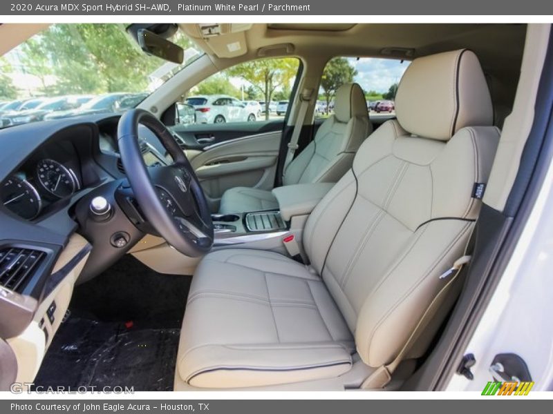  2020 MDX Sport Hybrid SH-AWD Parchment Interior