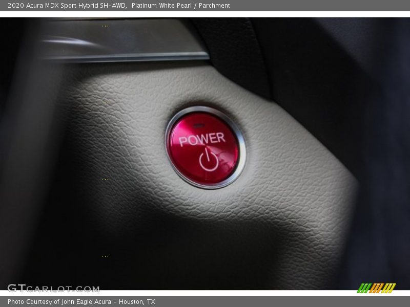 Controls of 2020 MDX Sport Hybrid SH-AWD