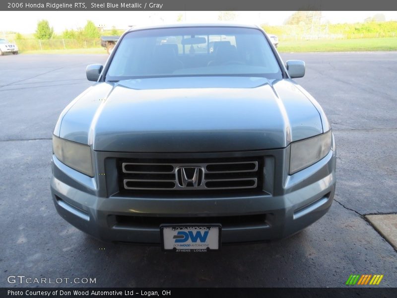 Steel Blue Metallic / Gray 2006 Honda Ridgeline RTS