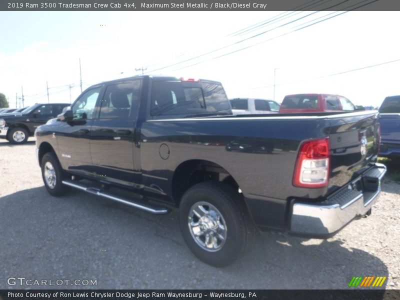 Maximum Steel Metallic / Black/Diesel Gray 2019 Ram 3500 Tradesman Crew Cab 4x4