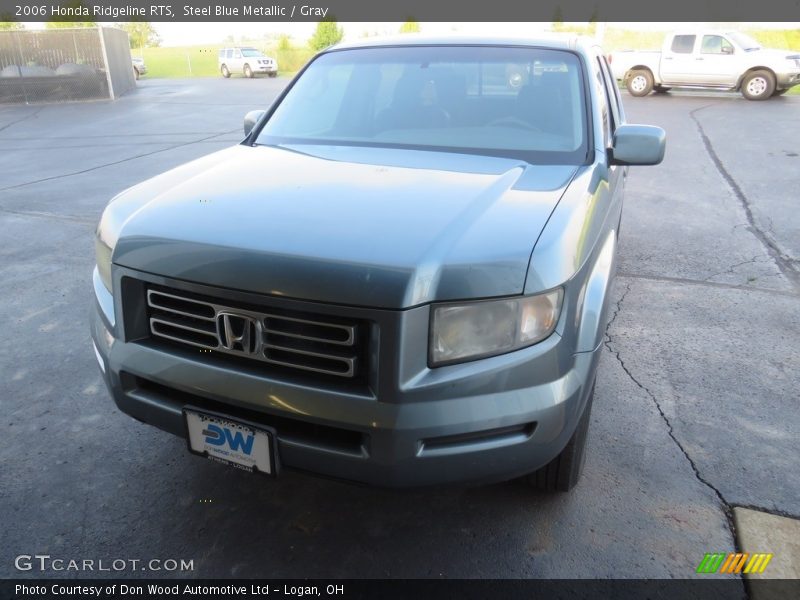 Steel Blue Metallic / Gray 2006 Honda Ridgeline RTS