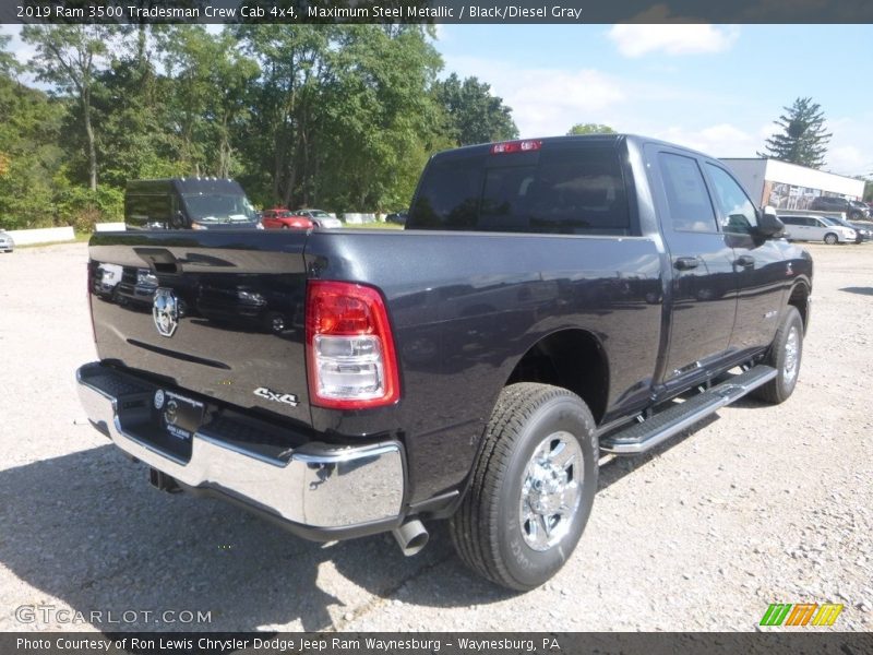 Maximum Steel Metallic / Black/Diesel Gray 2019 Ram 3500 Tradesman Crew Cab 4x4