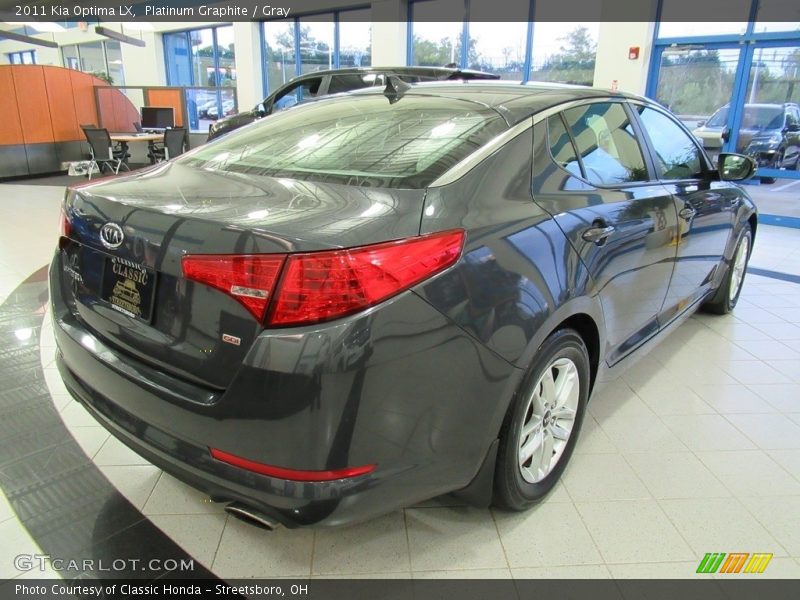 Platinum Graphite / Gray 2011 Kia Optima LX
