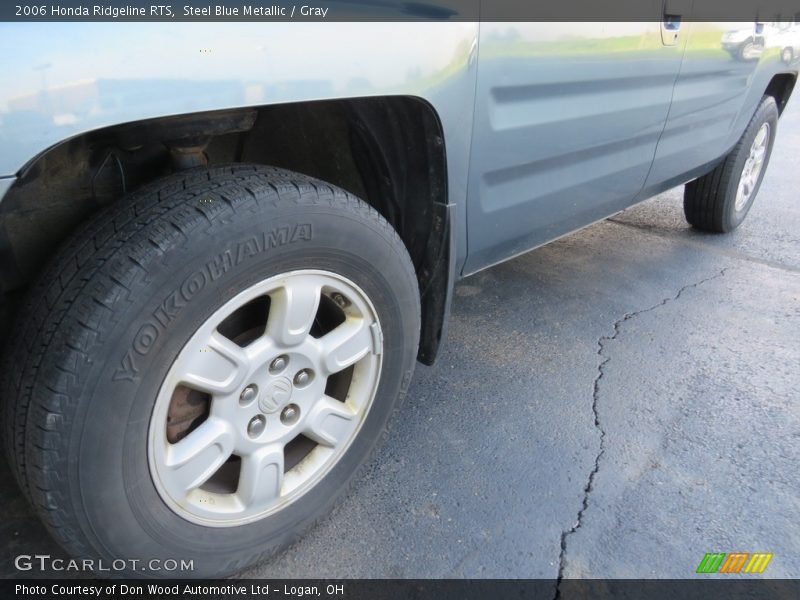 Steel Blue Metallic / Gray 2006 Honda Ridgeline RTS